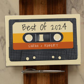 Retro Cassettebandje Best of Wedding Favor Gastenboek