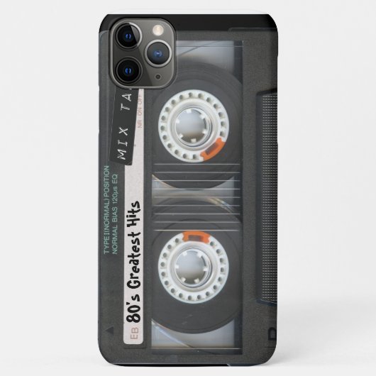 Retro-Cassettebandje Case-Mate iPhone Case (Achterkant)