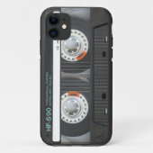 Retro-Cassettebandje Case-Mate iPhone Case (Achterkant)
