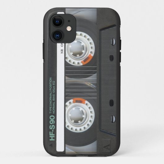Retro-Cassettebandje Case-Mate iPhone Case (Achterkant)