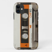 Retro-Cassettebandje Case-Mate iPhone Case (Achterkant)