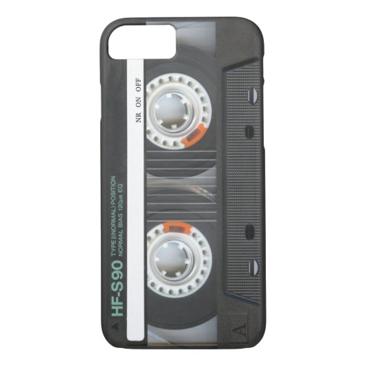 Retro-Cassettebandje Case-Mate iPhone Case (Achterkant)