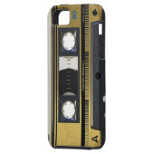 Retro Cassettebandje iPhone 5 Hoesje Huid 80's Ban (Achterkant Links)
