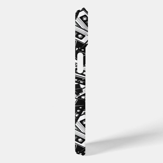 Retro Cassettebandje iPhone Case (Achterkant / Rechts)