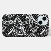 Retro Cassettebandje iPhone Case (Achterkant (horizontaal))