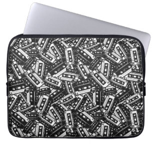 Retro Cassettebandje laptophoes – Cool & Classic Laptop Sleeve
