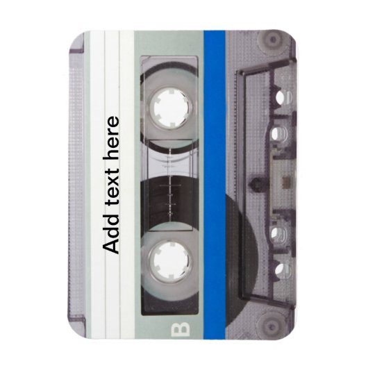 Retro-Cassettebandje Magneet (Verticaal)