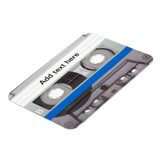 Retro-Cassettebandje Magneet (Linkerzijde)