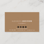 Retro Cassettebandje Muziek Roze Visitekaartje (Achterkant)