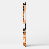 Retro Cassettebandje Naadloos Patroon Case-Mate iPhone Case (Achterkant / Rechts)