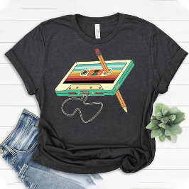 Retro Cassettebandje Party 80s 90s mixtape T-shirt