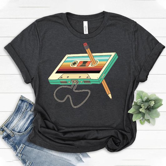 Retro Cassettebandje Party 80s 90s mixtape T-shirt