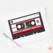 RETRO CASSETTEBANDJE STICKER 70s 80s 90s (Envelop)