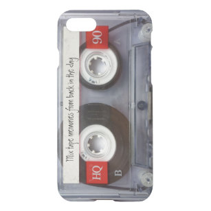 Retro-Cassettebandje iPhone SE/8/7 Hoesje
