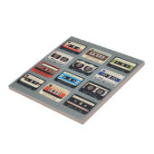 Retro Cassettebandjes 80s Tegeltje (Zijkant)