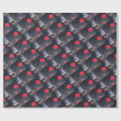 Retro-Cassettebandjes en vinylrecords van 80 Cadeaupapier (Vlak)