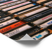 Retro-Cassettebandjes Poster (Hoek)
