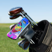 Retro Cassetterecorder uit de jaren 80 Old School Golfheadcover (Insitu)