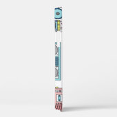 Retro Cassettespelers: jaren '80  kunst Case-Mate iPhone Case (Achterkant / Rechts)