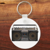retro-cassettespelmuziek sleutelhanger (Voorkant)