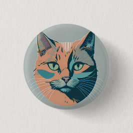 retro cat 5 ronde button 3,2 cm