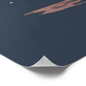 Retro Cat Astronaut Cosmic Space Illustration Poster (Hoek)