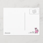 Retro Cat Briefkaart (Achterkant)