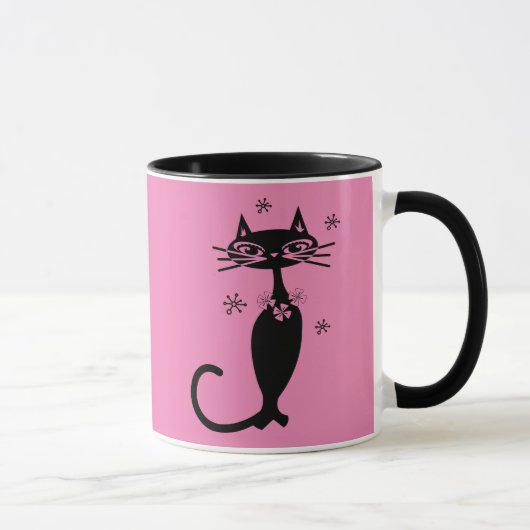 RETRO CAT COFFEE MUGS MOK (Rechts)