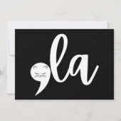 Retro Cat Comma La Kamala Harris 2024 Verkiezingen Kaart (Voorkant)