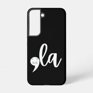 Retro Cat Comma La Kamala Harris 2024 Verkiezingen Samsung Galaxy Hoesje