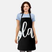 Retro Cat Comma La Kamala Harris 2024 Verkiezingen Schort (Gedragen)