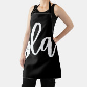 Retro Cat Comma La Kamala Harris 2024 Verkiezingen Schort (Insitu)