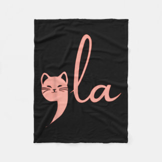 Retro Cat Comma La Kamala Harris voor President 20 Fleece Deken