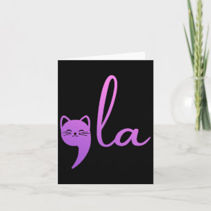 Retro Cat Comma La Kamala Harris voor President 20 Kaart