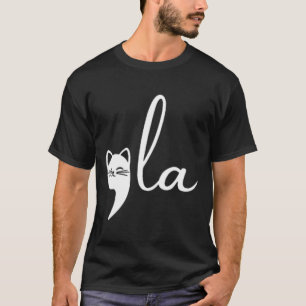 Retro Cat Comma La Kamala Harris voor President 20 T-shirt