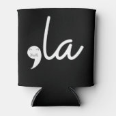 Retro Cat Comma La Kamala Harris voor President 24 Blikjeskoeler (Voorkant)