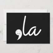 Retro Cat Comma La Kamala Harris voor President 24 Kaart (Voorkant)