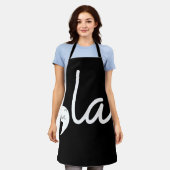 Retro Cat Comma La Kamala Harris voor President 24 Schort (Gedragen)