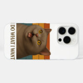 Retro Cat Houding Case-Mate iPhone Case (Achterkant (horizontaal))