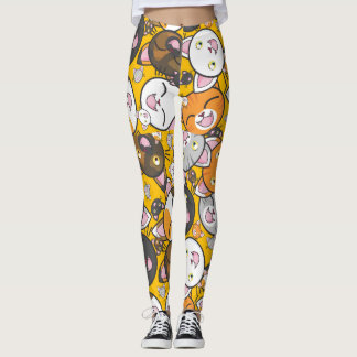 Retro Cat Leggings