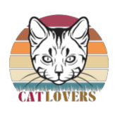 Retro Cat Lovers Shirt –  Cat Face T-shirt
