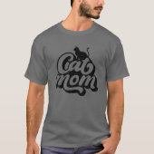 Retro  Cat Mama Moederdag T-shirt (Voorkant)