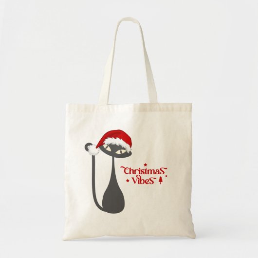 Retro Cat | Modern minimalistisch | Stijlvolle ker Tote Bag (Voorkant)