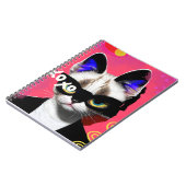 Retro Cat | Notitieboek Journal (Linkerzijde)