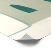 Retro Cat Print Poster voor kattenbroodjes (Hoek)