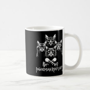 Retro Cat Rock Muziek Concertband Mannen Kinder Vr Koffiemok