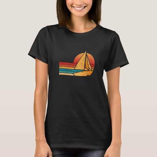 Retro Catamaran T-shirt (Voorkant)
