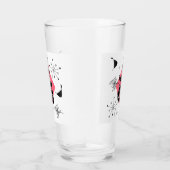 Retro Cats Atomic Starburst Moderne Middeleeuw Glas (Rechts)