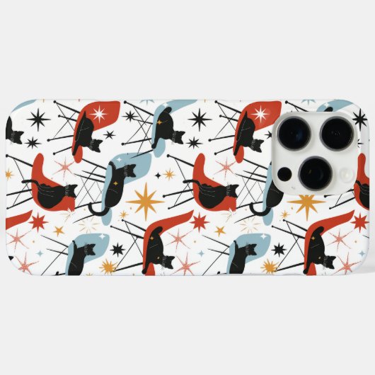 Retro Cats Case-Mate iPhone Case (Achterkant (horizontaal))