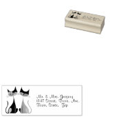 Retro  Cats El Gato Rubberstempel (Gestempeld)